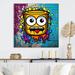 Trinx Graffiti Bucket I - Print Canvas, Cotton in White | 36 H x 36 W x 1.5 D in | Wayfair 1A550883E2E54419B30AD451A32BD1F6