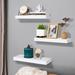 Latitude Run® 3 Piece Floating Shelf Wood in White | 1.5 H x 16.25 W x 5.5 D in | Wayfair 3013DE75B9C44F0D8322EF94837FF713