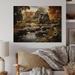 Loon Peak® Mills Autumnal Mill Charm On Wood Print Wood in Brown | 10 H x 20 W x 0.78 D in | Wayfair 5DF2E0AB589E435FB52FF8C7CFFC2409