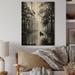 Millwood Pines Canal Quiet Passage Charcoal III On Wood Print Wood in Brown | 20 H x 10 W x 0.78 D in | Wayfair 195907542909475CAB8BA9540EDED113