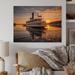 Breakwater Bay Piekos Mississippi River Boat On Wood Print Metal in Brown | 30 H x 40 W x 0.78 D in | Wayfair 086A707BA1ED43938FA8AA3F98CF4B88