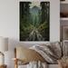 Millwood Pines USA Olympic National Forest Washington I - Landscapes Print on Natural Pine Wood in Brown/Green | 20 H x 10 W x 0.78 D in | Wayfair