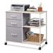 Latitude Run® Karryn 29.5 Wide File Cabinet Metal/Steel in Gray/White | 26.7 H x 29.5 W x 15.8 D in | Wayfair 2A3CB25EA32E43F4942F04D4D7A10DAD