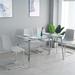 Ivy Bronx Jenan Side Chair Upholstered/Metal/Fabric in Gray | 32.68 H x 21.06 W x 18.5 D in | Wayfair 14F94C673BEE419085894D343AC81593
