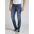 Slim-fit-Jeans LEE "LUKE" Gr. 33, Länge 32, blau (blue used fresh) Herren Jeans Slim Fit