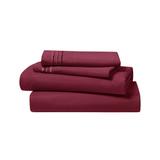 4 Pcs Ultra Soft Deep Pocket Bed Sheet Set in California King Size