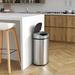 13 Gallon SensorCan Kitchen Trash Can with Odor Filter, Sensor-Activated Lid Garbage Bin, Battery & AC Adapter not included