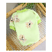 Doll Bear Wei Yi Thickened Milk Silk Fabric Dog Clothes Warm Cat And Dog Costume Pet Clothes Green
