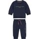 Tommy Hilfiger Kinder Unisex Jogginganzug Sweatpants Stretch, Blau (Twilight Navy), 0-3 Monate