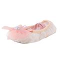 Shoes For Girls Dance Shoes Dancing Ballet Performance Indoor Lace Yoga Dance Shoes Girls White Sneakers Pink 2.5 Years-3 Years