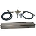 Tretco 24 in. Stainless Steel Linear Burner Pan Kit - Natural Gas