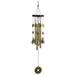 Dainzusyful Accessories Home Decor Wind Chimes Traditional Solid Wood Metal Wind Chime Pendant Home Garden Decoration Room Decor