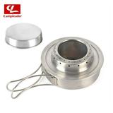 Metal Alcohol Stove Camping Stove Hotpot Stove Stainless Steel Camping Stove Camping Supply