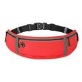 Menrkoo Outdoor Waterproof Mini Waist Bag Running Waist Bag Mountaineering Cycling Mobile Phone Bag Men s And Women s Leisure Fitness Sports Waist Bag Red Free Size