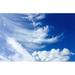 Clouds Form Cloud Front Detail Blue Sunset Sky - Laminated Poster Print - 12 Inch by 18 Inch with Bright Colors and Vivid Imagery