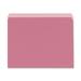 Pendaflex Two-tone Color File Folder - Letter - 8.50 X 11 - 11 Pt. - Pink - 100 / Box (152PIN)