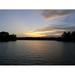 Water Calm Lake Landscape Sky Sunset Nature - Laminated Poster Print -12 Inch by 18 Inch with Bright Colors and Vivid Imagery