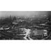 Aerial View of a City Cleveland Ohio USA Poster Print - 18 x 24 in.