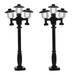 FRCOLOR 2Pcs Road Light Models Pathway Light Playthings Road Light Playthings for Mini House