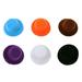 FRCOLOR 6pcs Dolly House Mini Hats Gentleman Hat Miniature Bowler Hats Children Plaything