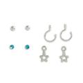 American Girl Stars and Hoops Earrings for 18 inch Doll with Pierced Ears