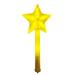 Prolriy Night Lights Luminous Stick Star Toys Flashing Birthday Party Supplies for Party Light Stick LED Glow Festival Night Lights Yellow