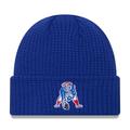 Men's New Era Navy England Patriots Historic Prime Cuffed Knit Hat