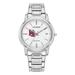 Women's Citizen Watch Silver Hampden-Sydney College Tigers Eco-Drive White Dial Stainless Steel