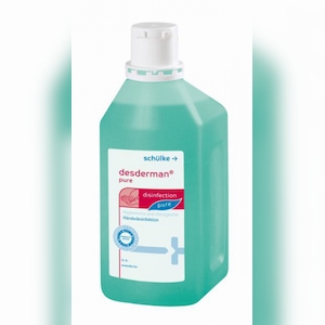 Schülke desderman® pure Händedesinfektion - 500 ml- Euroflasche Image