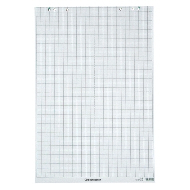Soennecken Flipchartblock 1142 68x99cm 20Bl. kariert 3 St./Pack. Image
