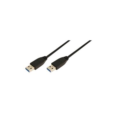 LogiLink Kabel USB 3.0 Typ-A auf Typ-A, schwarz, 1m 1 Stück