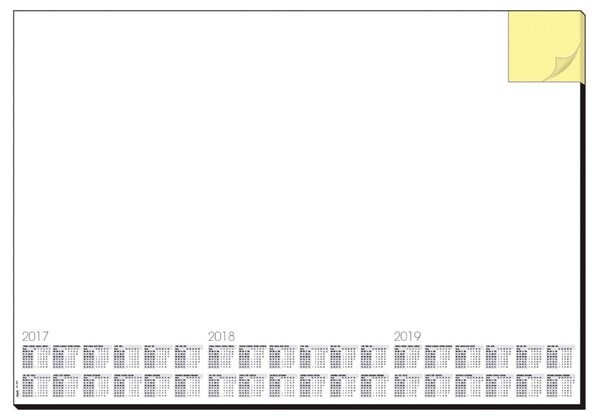 Sigel Schreibunterlage Design: Memo, 80g/qm, 595 x 410 mm, 30 Blatt, Image