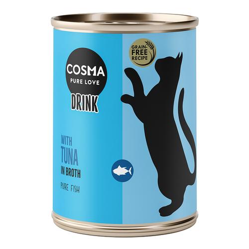 12x 100g Cosma Drink Thunfisch Katzenfutter nass