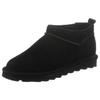 Winterboots BEARPAW "SuperShorty ELLE SHORT", Damen, Gr. 42, schwarz, Veloursleder, unifarben, modisch, Schuhe, Schlupfboots mit wasserabweisender mit BearCoat™ Imprägnierung