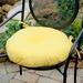 Langley Street® Ballera Outdoor 15" Round Dining Chair Seat Cushion Polyester | 4 H x 15 W in | Wayfair AFE77FF2C2D642BA83BB7B9E1D58AC93