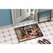 The Holiday Aisle® Jessabel Non-Slip Indoor Outdoor Doormat Synthetics | 27 H x 18 W in | Wayfair DB307D1A6A66499997B6BE2947CACEB7