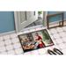 The Holiday Aisle® Jerrion Non-Slip Indoor Outdoor Doormat Synthetics in White | 36 H x 24 W in | Wayfair 0C280103F90F4DC58067ABC479F62A0D