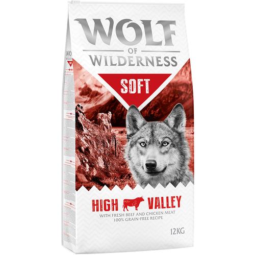 12 kg High Valley Rind Wolf of Wilderness Hundefutter trocken