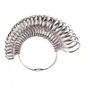 Misuratore ad anello in lega di alluminio misuratore di misura anello di misurazione per gioielli