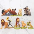 9 pz/set Anime the Lion King Animal PVC Action Figure giocattoli modello da collezione per bambini