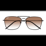 Unisex s aviator Black Metal Prescription sunglasses - Eyebuydirect s Ray-Ban Caravan Reverse