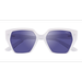 Female s square Clear Plastic Prescription sunglasses - Eyebuydirect s Vogue Eyewear VO5376S