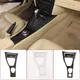 LHD Per BMW Serie 3 E90 E92 E93 2005-12 ABS In Fibra di Carbonio/Argento Console Centrale Del Cambio Telaio Pannello Adesivo Accessori Auto