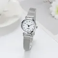 Women Silver Bracelet Watches Small Women Wrist Watch Women Watches Fashion Women's Watches Clock