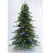 9' Pre-Lit Instant Connect Noble Fir Artificial Christmas Tree - Multicolor LED Lights