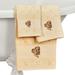 3-Piece Embroidered Dog Breed Specific Bath Towel Set - 9.500 x 5.500 x 4.000