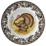 Spode Woodland Dinner Plate Turkey Set of 4 - 10.5 Inch