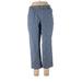 Lands' End Casual Pants - High Rise: Blue Bottoms - Women's Size 12