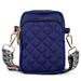 Small Shoulder Bag Handbags Multifunctional Cellphone Bag Lightweight Wallet Purses 3 Main Pockets with Card Slots Crossbody Phone Bags for Women(Blue)