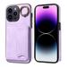 JiaheCover for iPhone 14 Credit Card Wallet Case Rugged Shockproof Magnetic Clasp Flip High-quality PU Leather with Ring Holder Stand Lens Protector Case Cover purple